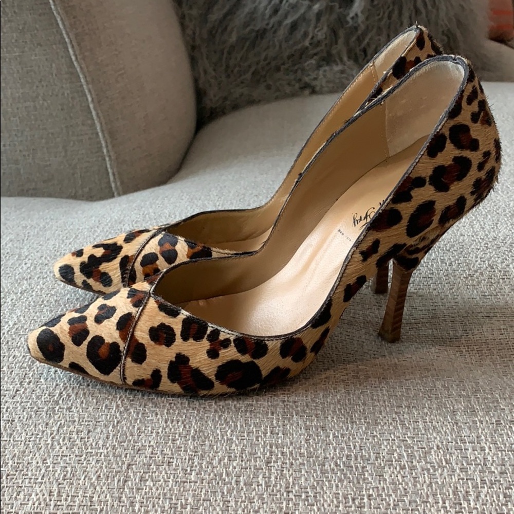 Emerson Fry Pony Hair Leopard Pumps